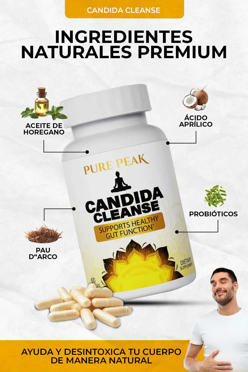 CANDIDA CLEANSE PRO™ ⭐⭐⭐⭐⭐ ELIMINA LA IRRITACION