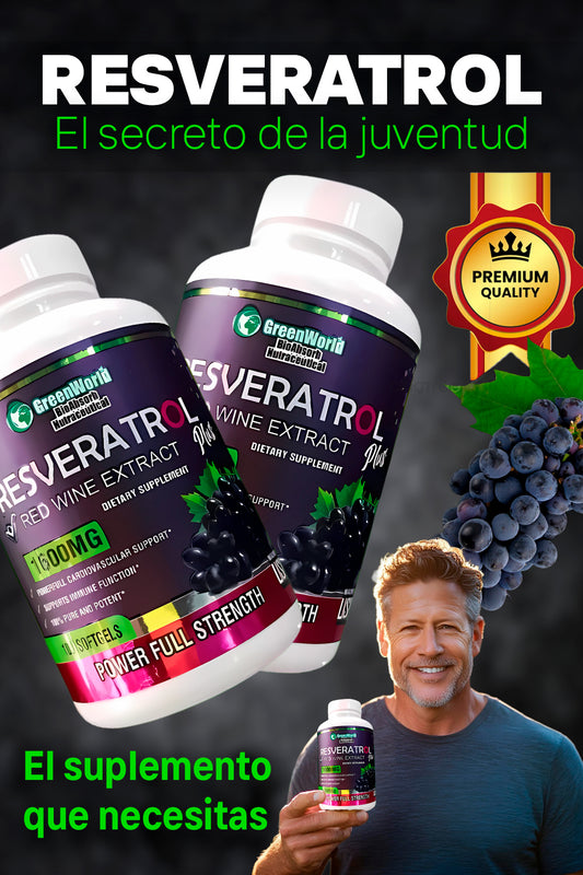 RESVERATROL-EL SECRETO DE LA JUVENTUD